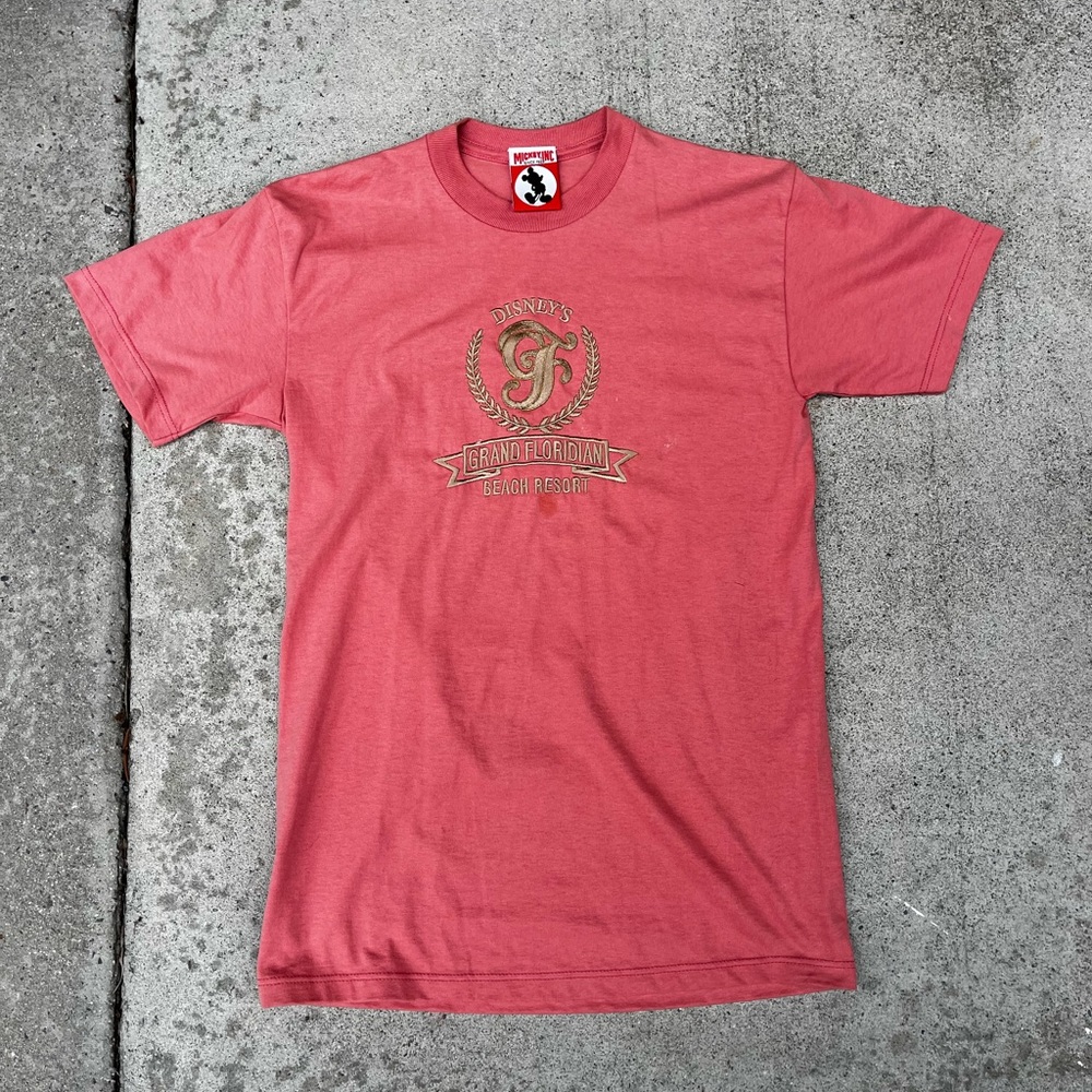 Vintage Disney 1990s Mickey Inc Floridian Grand Resort Shirt